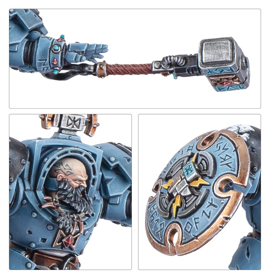 40K SPACE WOLVES ARJAC ROCKFIST