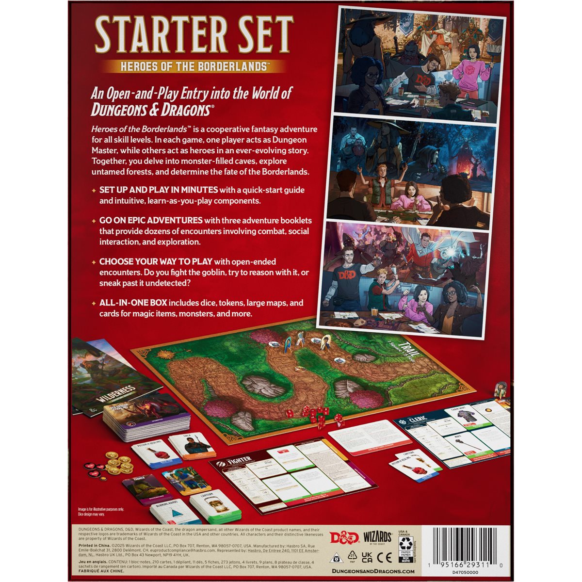 D&D 2024 STARTER SET: HEROES OF THE BORDERLANDS