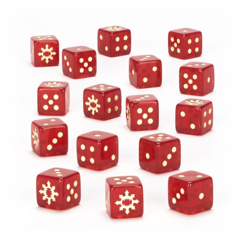 40K WORLD EATERS DICE