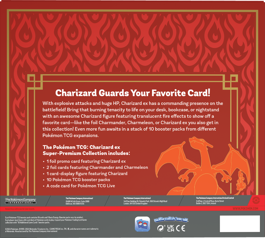 POKEMON TCG: CHARIZARD EX SUPER-PREMIUM COLLECTION