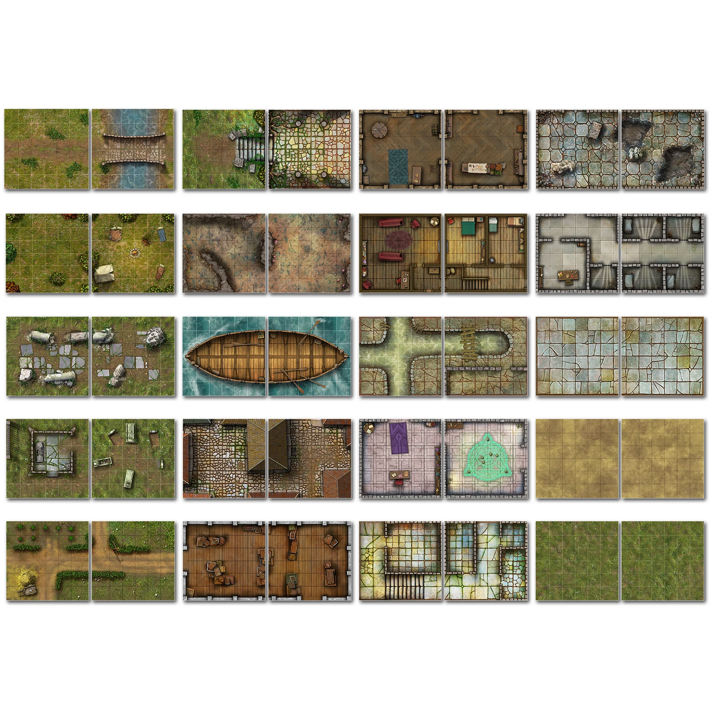 LITTLE BOOK OF BATTLE MATS: DESTINATIONS & CURIOSITIES