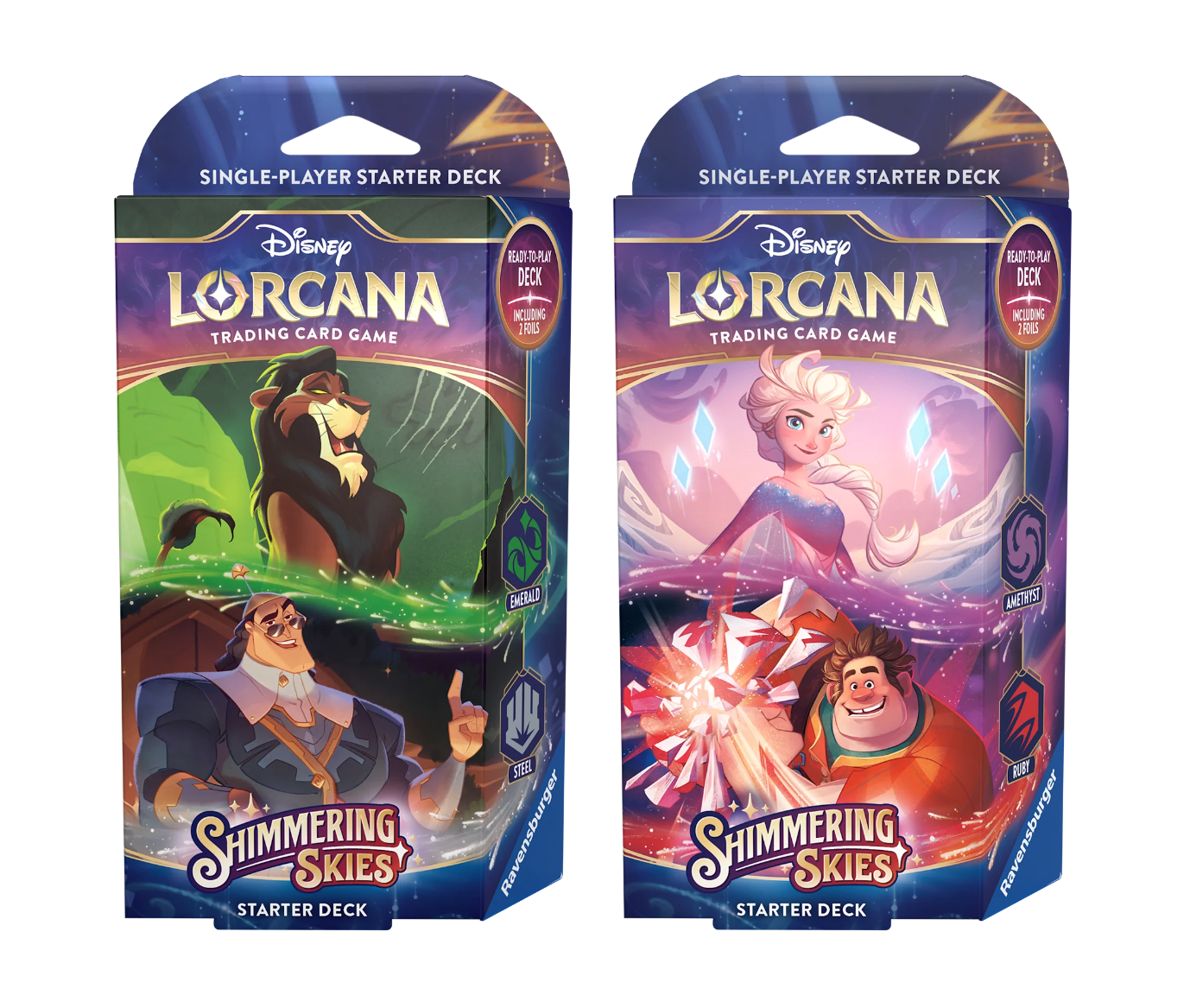 LORCANA SHIMMERING SKIES STARTER DECK: SCAR/KRONK