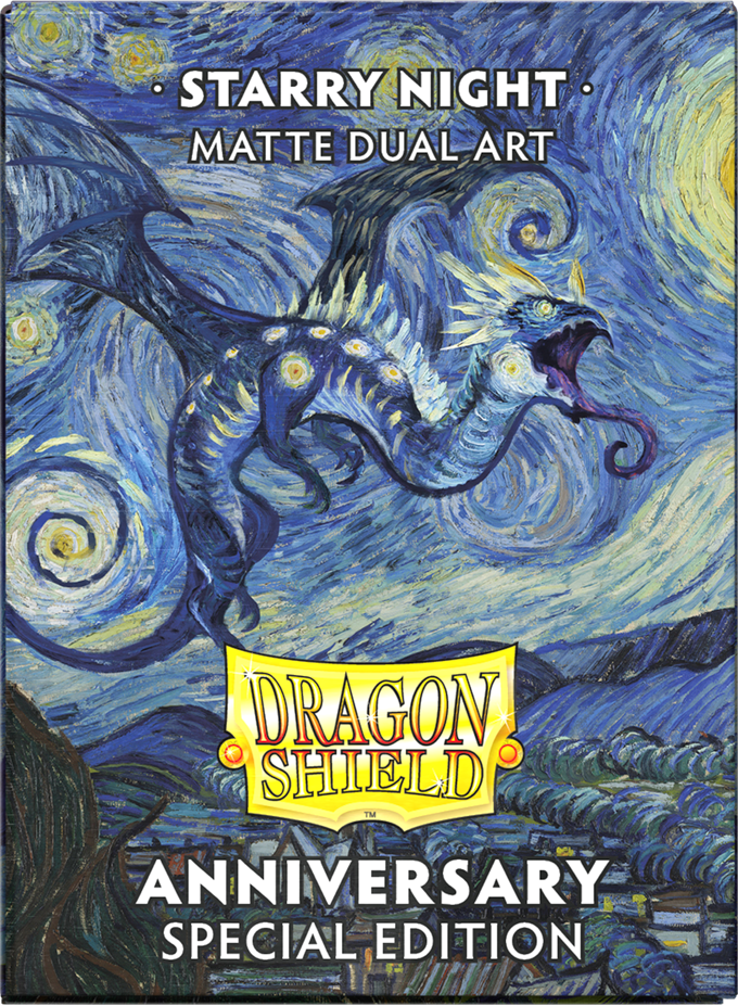 DRAGON SHIELD SLEEVES STARRY NIGHT MATTE DUAL Arkain Hobbies & Games DRAGON SHIELD SLEEVES STARRY NIGHT MATTE DUAL Arkain Hobbies & Games