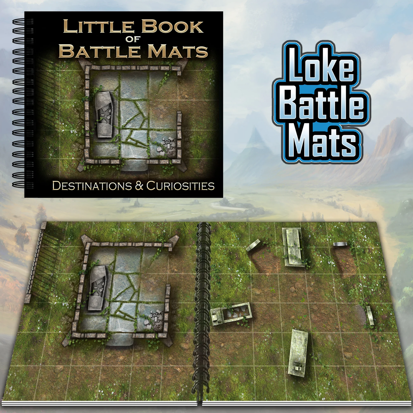 LITTLE BOOK OF BATTLE MATS: DESTINATIONS & CURIOSITIES