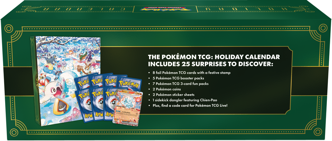 POKEMON TCG HOLIDAY CALENDAR