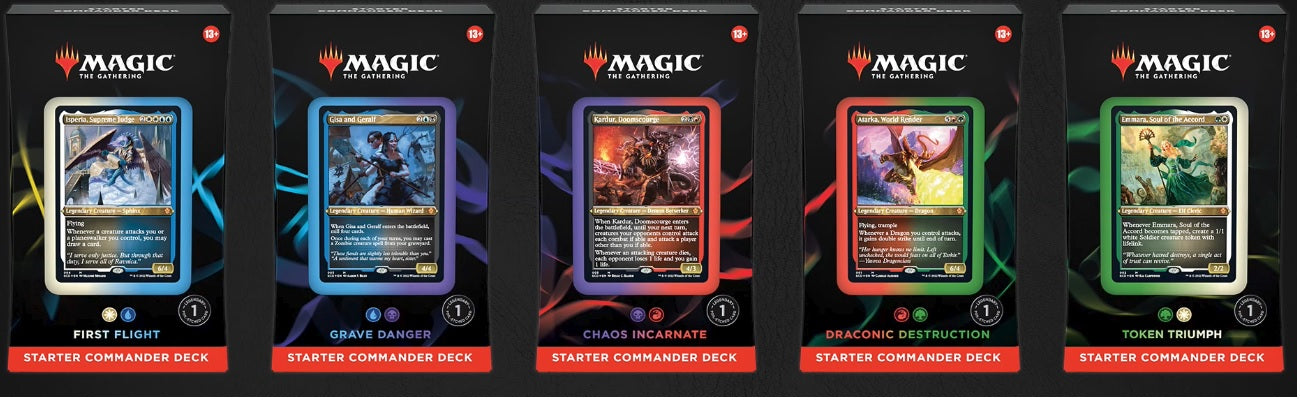 MTG STARTER COMMANDER DECKS Arkain Hobbies & Games MTG STARTER COMMANDER DECKS Arkain Hobbies & Games