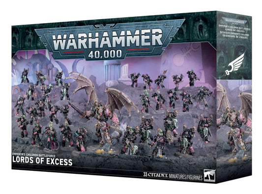 40K EMPEROR'S CHILDREN BATTLEFORCE LORDS OF EXCESS