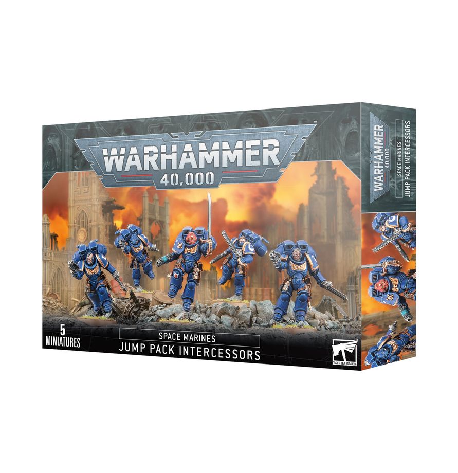 40K SPACE MARINES JUMP PACK INTERCESSORS