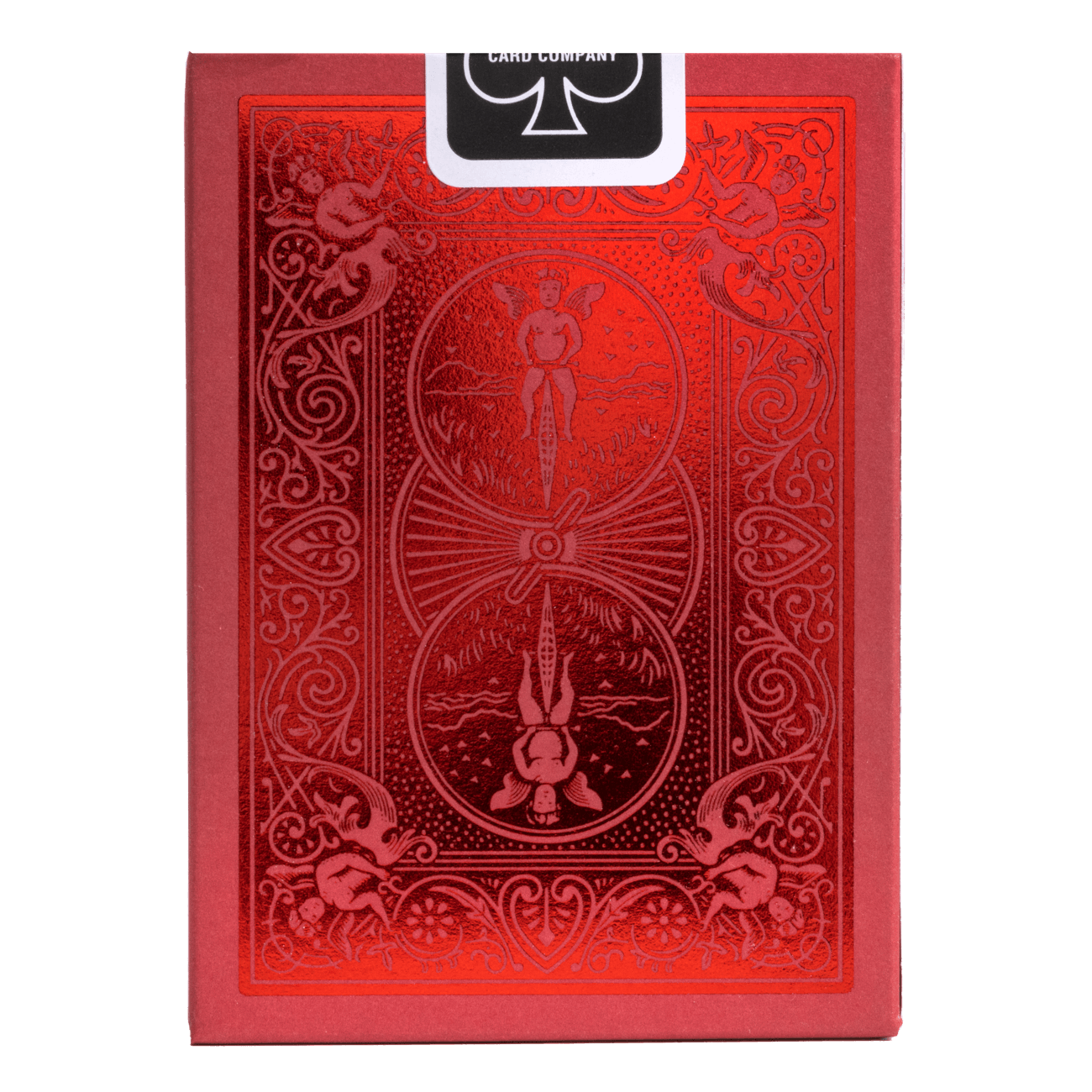 BICYCLE STANDARD PLAYING CARDS - METALLUXE RED