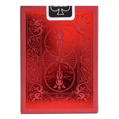 BICYCLE STANDARD PLAYING CARDS - METALLUXE RED