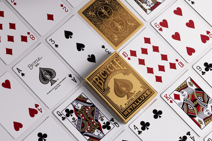 BICYCLE STANDARD PLAYING CARDS - METALLUXE GOLD