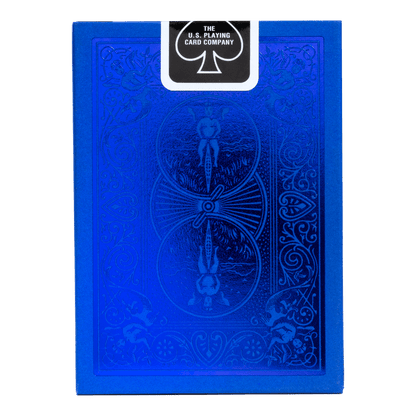 BICYCLE STANDARD PLAYING CARDS - METALLUXE BLUE