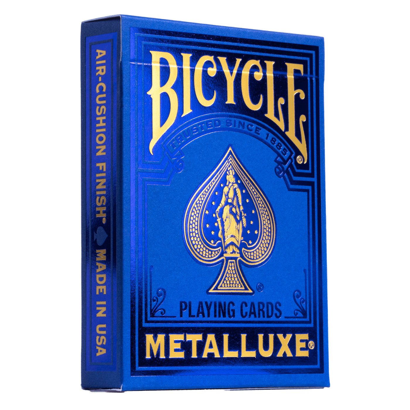 BICYCLE STANDARD PLAYING CARDS - METALLUXE BLUE