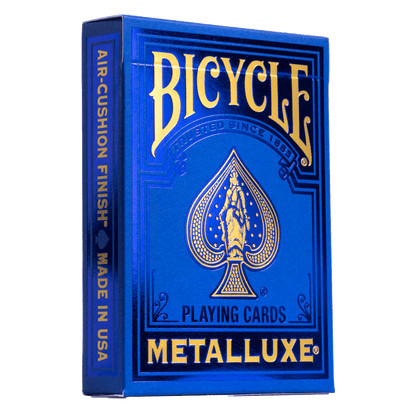 BICYCLE STANDARD PLAYING CARDS - METALLUXE BLUE