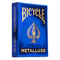 BICYCLE STANDARD PLAYING CARDS - METALLUXE BLUE