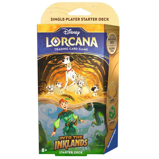 LORCANA INTO THE INKLANDS STARTER DECK: PONGO/PETERN PAN