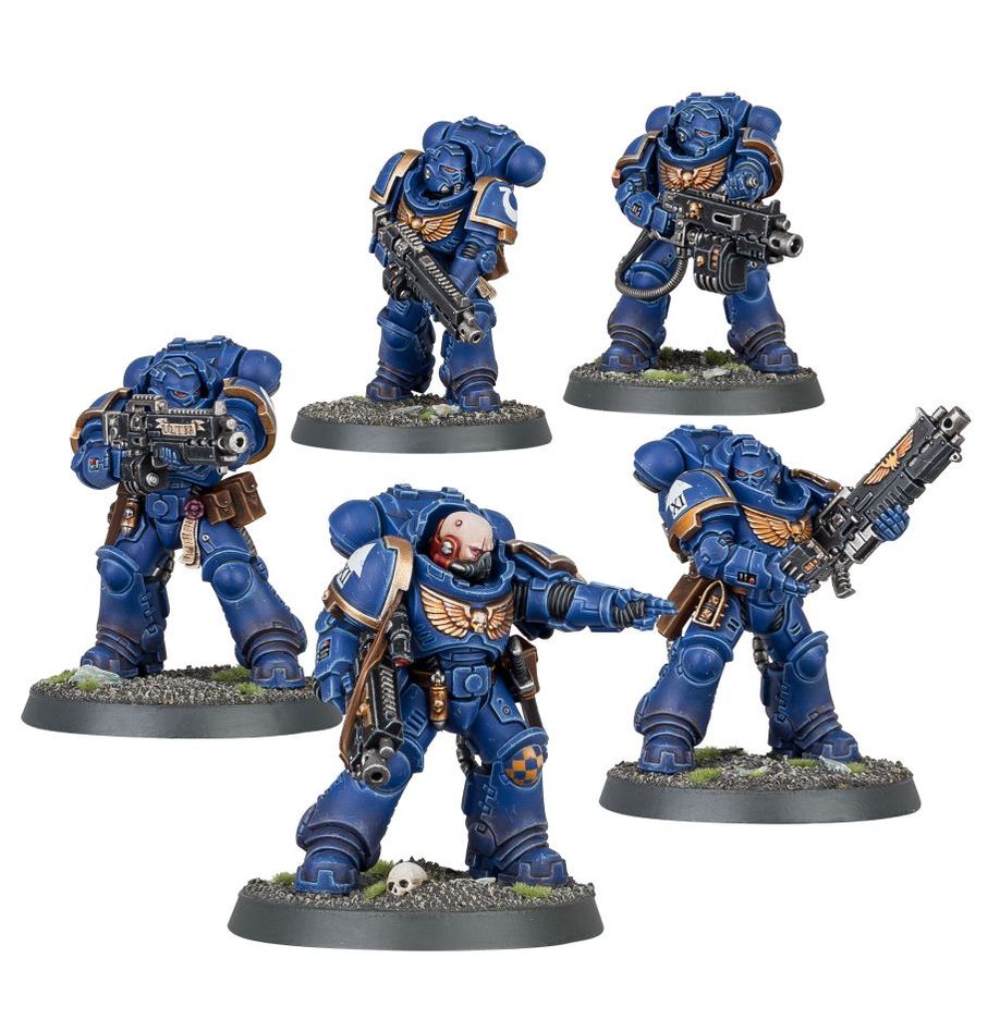 40K SPACE MARINES HEAVY INTERCESSORS