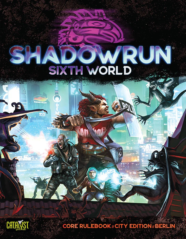 SHADOWRUN 6TH ED CORE RULEBOOK BERLIN ED.