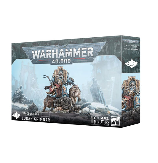 40K SPACE WOLVES LOGAN GRIMNAR