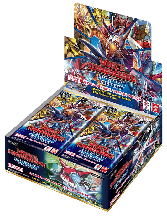 DIGIMON CG BT-21 GLOBAL CONVERGENCE BOOSTER BOX
