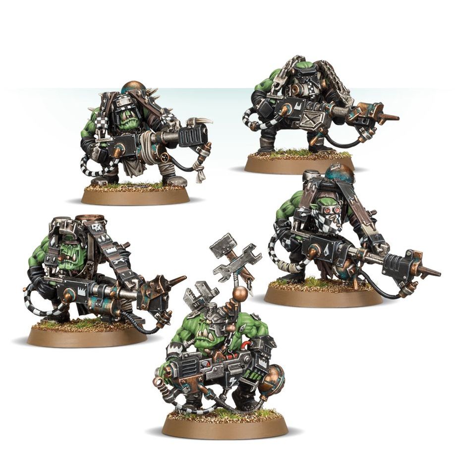40K ORKS LOOTAS/BURNAS