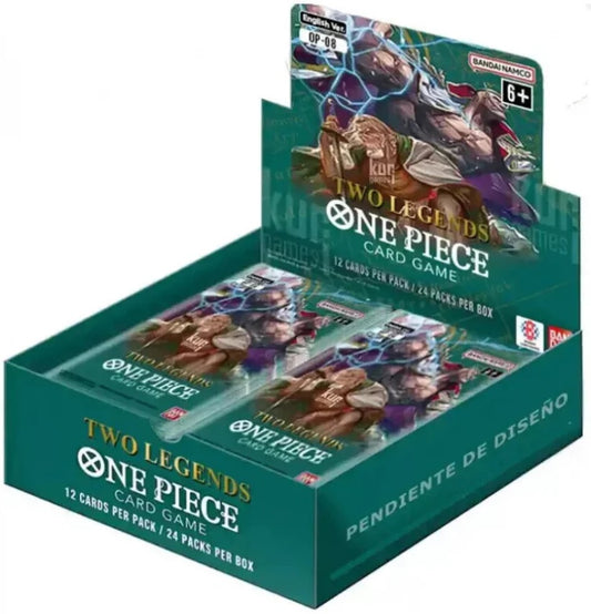 ONE PIECE CG: OP-08 TWO LEGENDS BOOSTER BOX