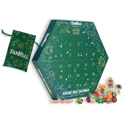 FANROLL CHRISTMAS DICE ADVENT CALENDAR 2025
