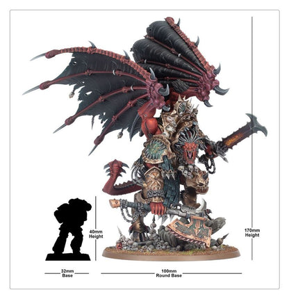 40K WORLD EATERS ANGRON DAEMON PRIMARCH