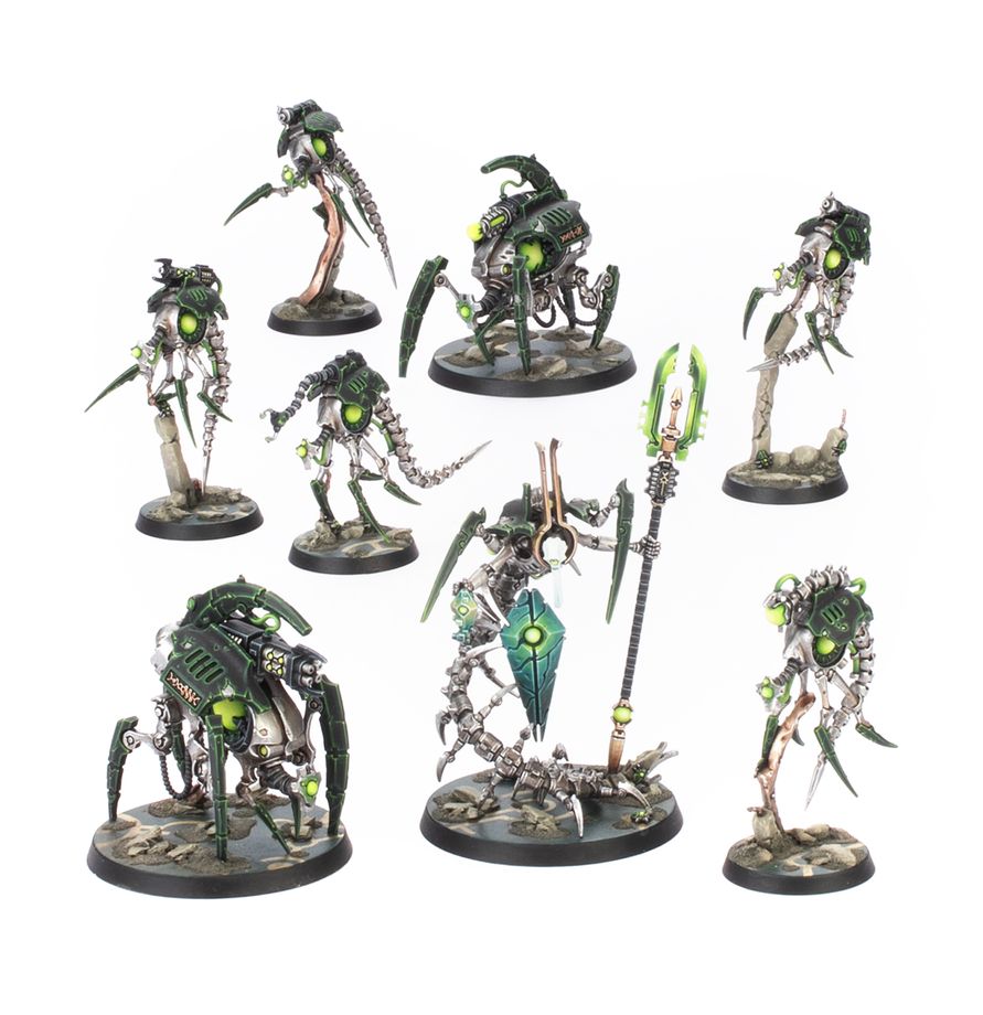 40K NECRONS CANOPTEK CIRCLE KILL TEAM