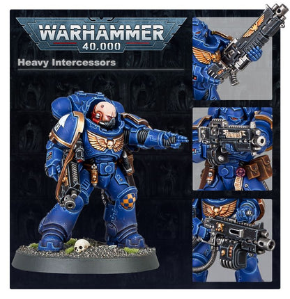 40K SPACE MARINES HEAVY INTERCESSORS
