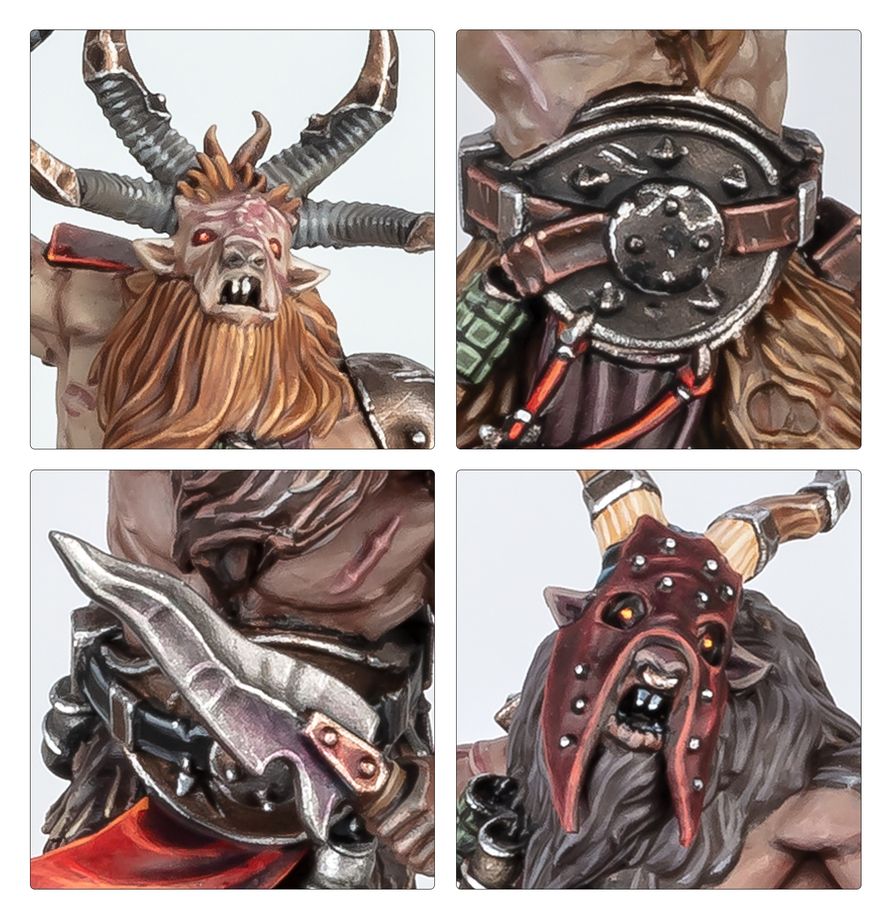 40K CHAOS BEASTMEN FELLGOR RAVAGERS KILL TEAM