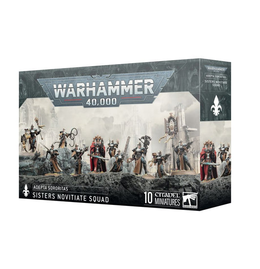 40K ADEPTA SORORITAS SISTERS NOVITIATE SQUAD
