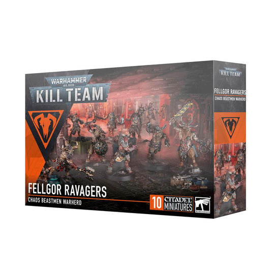40K CHAOS BEASTMEN FELLGOR RAVAGERS KILL TEAM