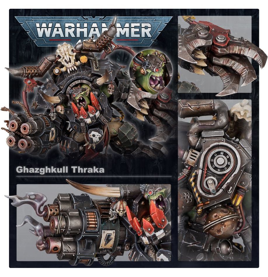 40K ORKS GHAZKHULL THRAKA
