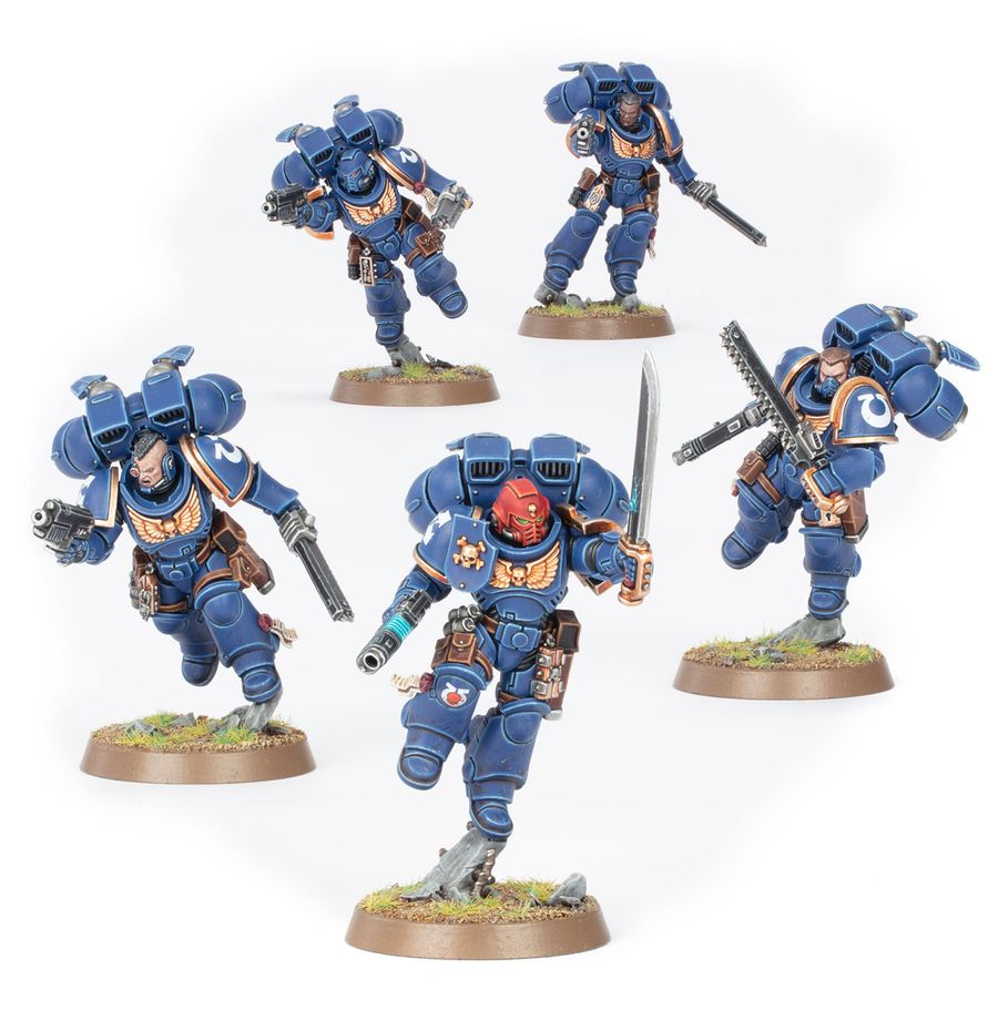 40K SPACE MARINES JUMP PACK INTERCESSORS