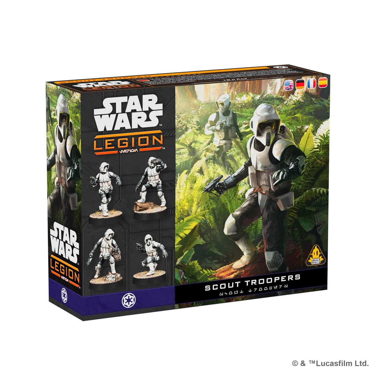 STAR WARS LEGION SCOUT TROOPERS