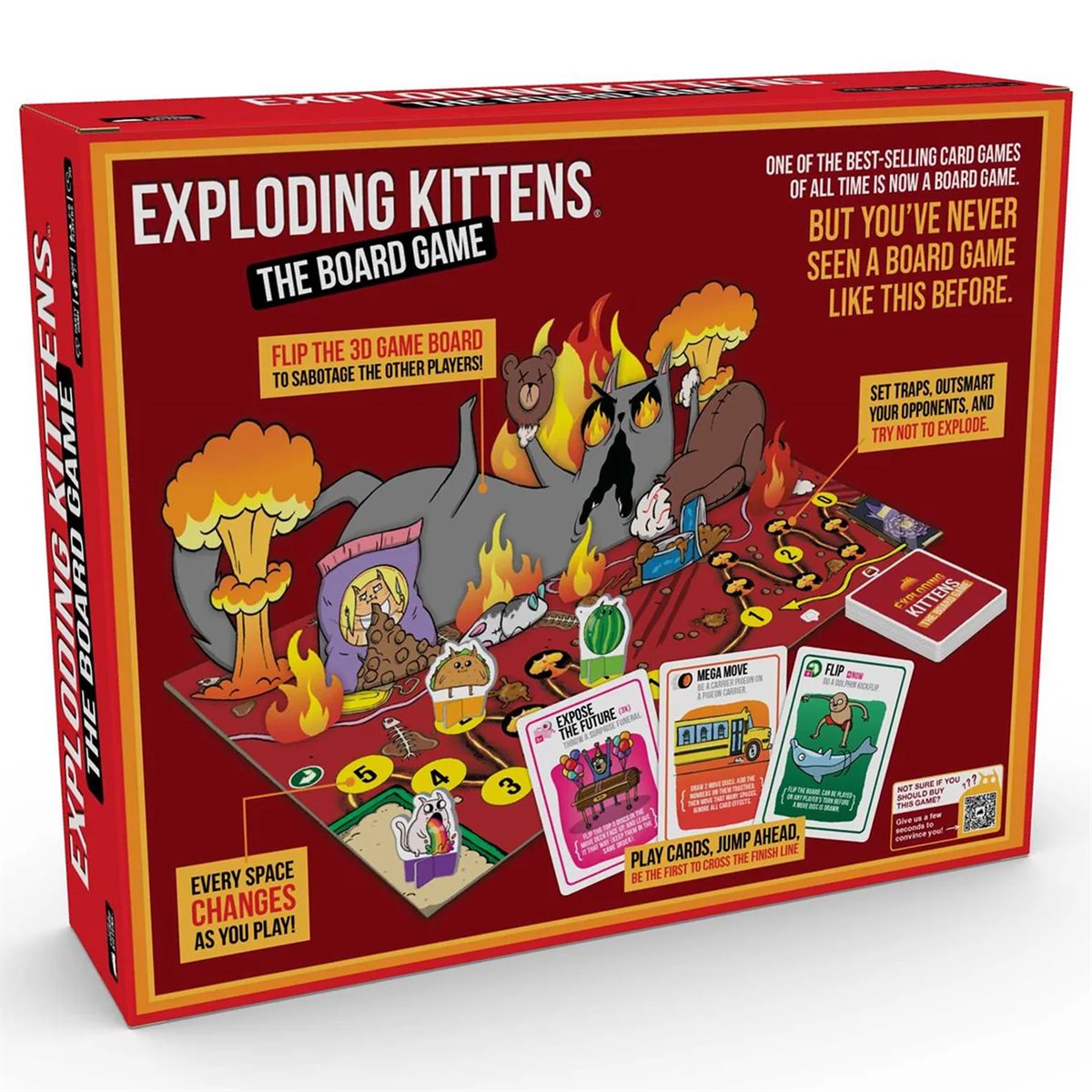 EXPLODING KITTENS: THE BOARD GAME - SUPER FAN EDITION