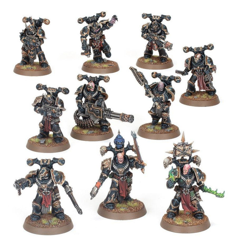 40K CHAOS SPACE MARINES LEGIONARIES