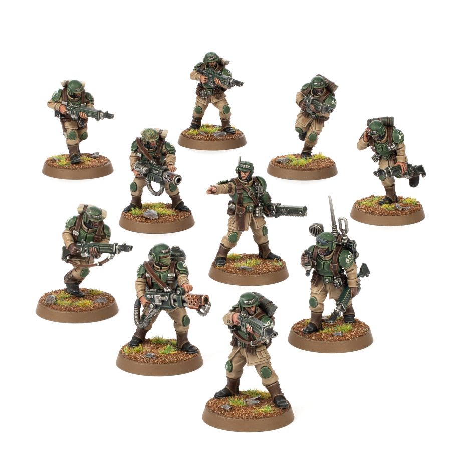 40K ASTRA MILITARUM CADIAN SHOCK TROOPS