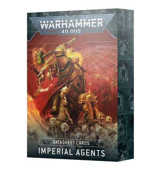 40K IMPERIAL AGENTS DATASHEET CARDS