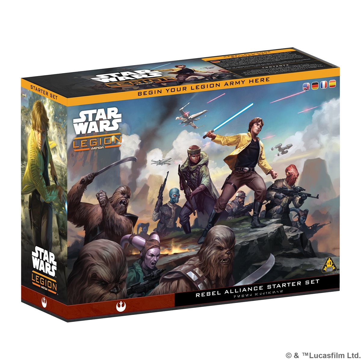 STAR WARS LEGION REBEL ALLIANCE STARTER SET
