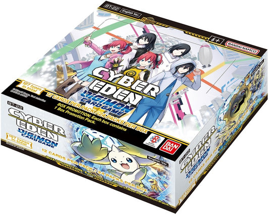 DIGIMON CG BT-22 CYBER EDEN BOOSTER BOX