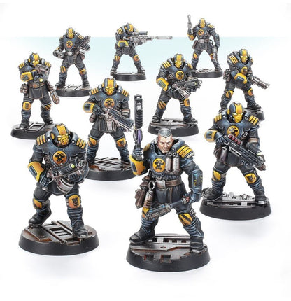 NECROMUNDA PALANITE ENFORCERS PATROL