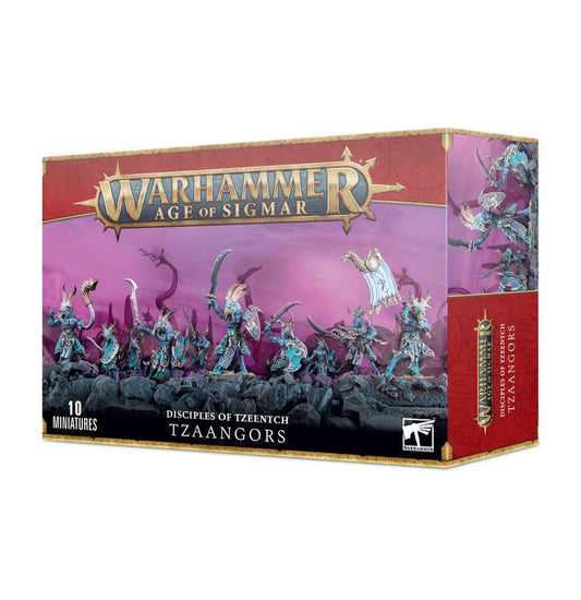 40K/AOS DISCIPLES OF TZEENTCH TZAANGORS