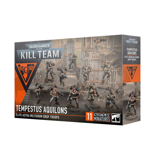 40K ASTRA MILITARUM TEMPESTUS AQUILONS KILL TEAM
