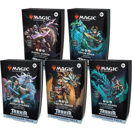 MTG TARKIR DRAGONSTORM COMMANDER DECKS