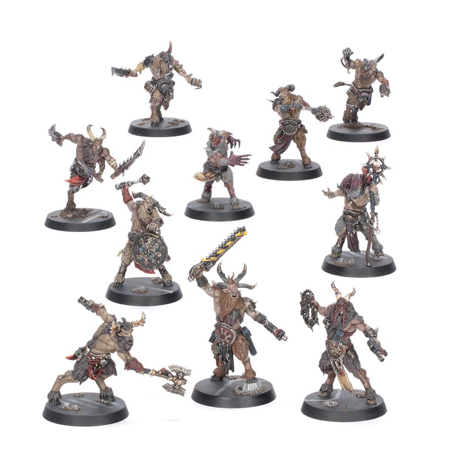 40K CHAOS BEASTMEN FELLGOR RAVAGERS KILL TEAM