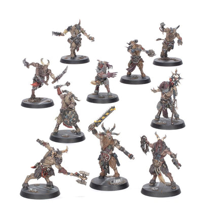 40K CHAOS BEASTMEN FELLGOR RAVAGERS KILL TEAM