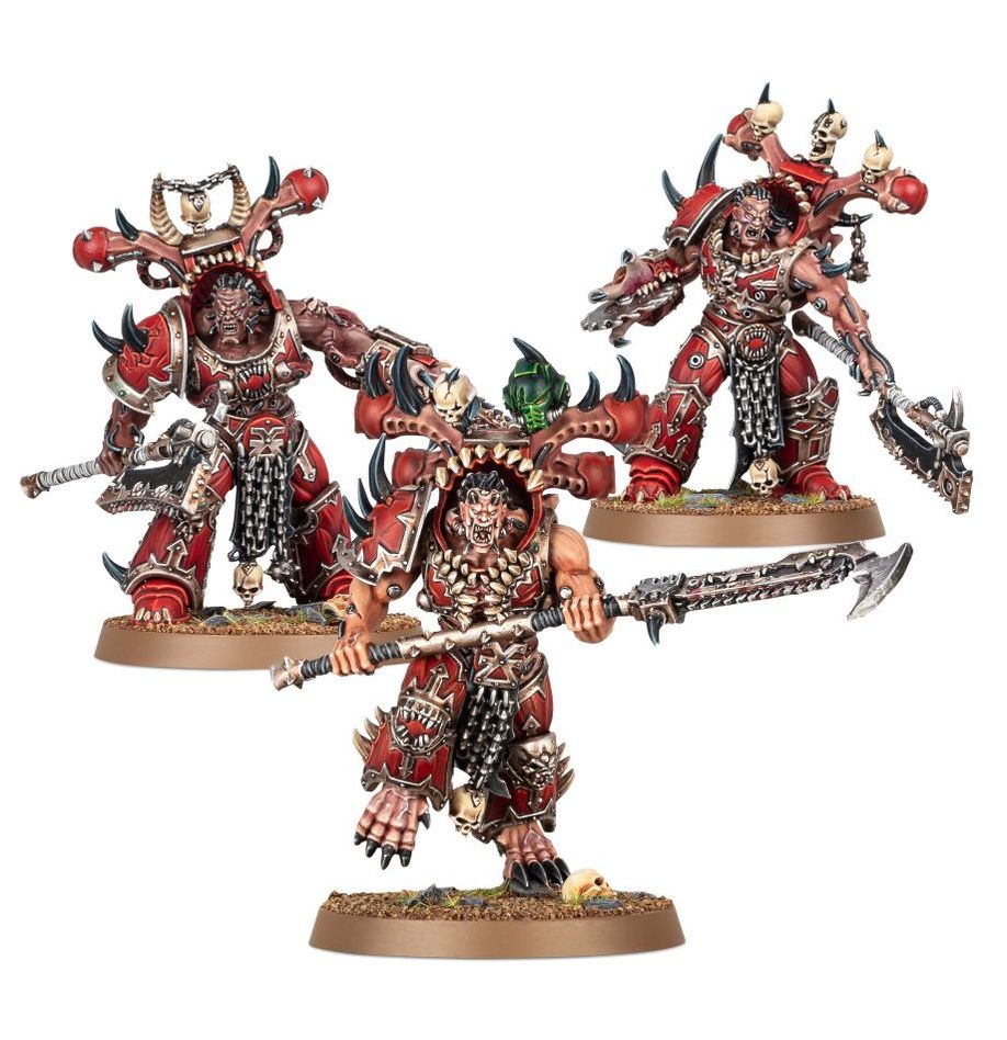 40K WORLD EATERS EXALTED EIGHTBOUND
