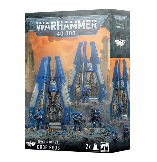 40K SPACE MARINES DROP PODS